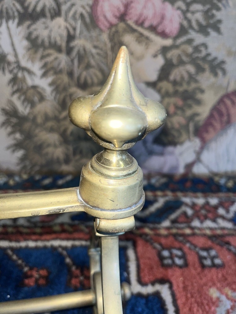 Solid Brass Vintage Andirons i