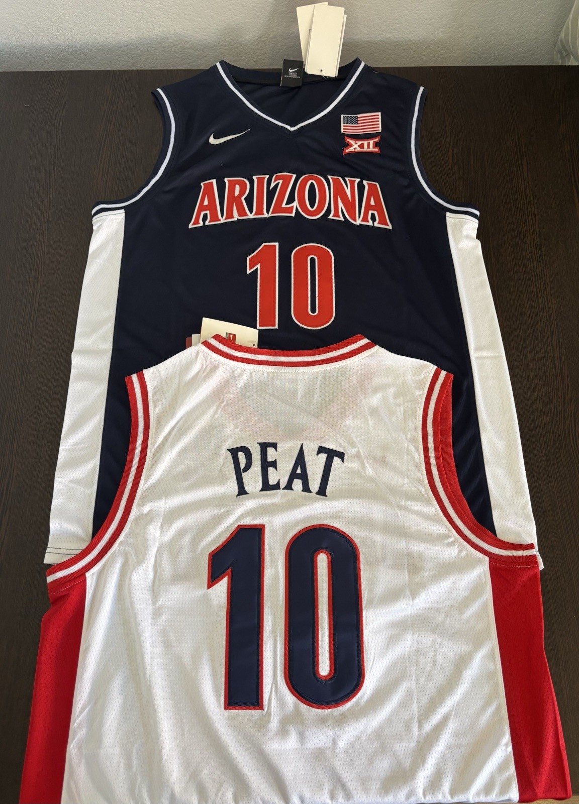 1-DAY SALE! KOA PEAT ARIZONA WILDCATS BASKETBALL JERSEY! SHIPS SAME DAY!