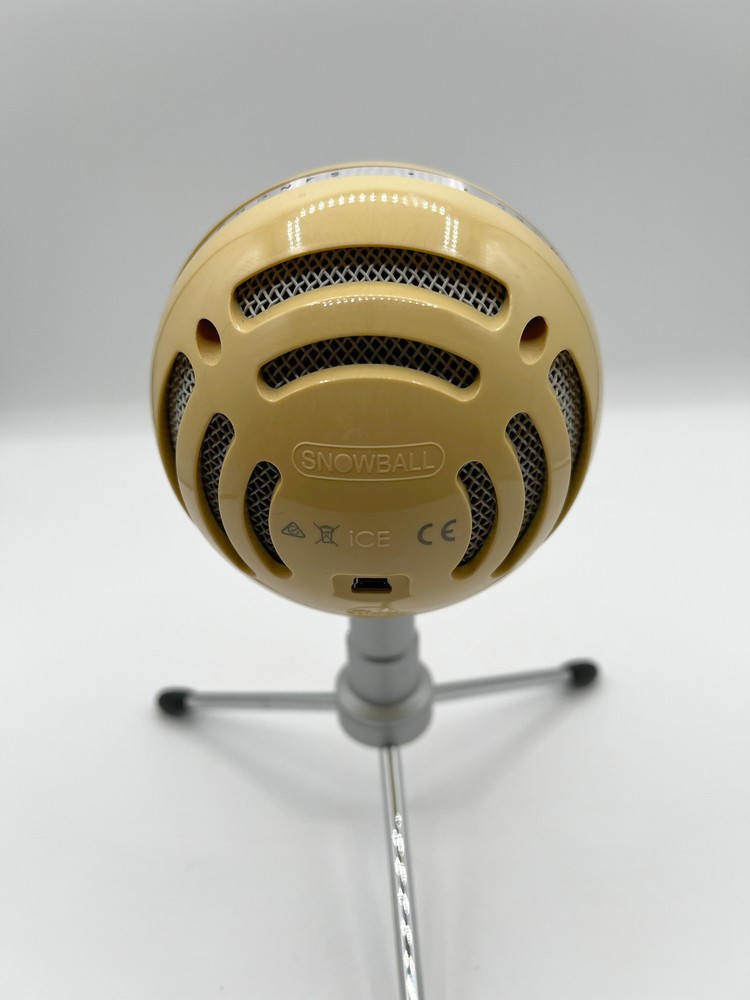 Blue Snowball iCE Yellow Wired USB Microphone