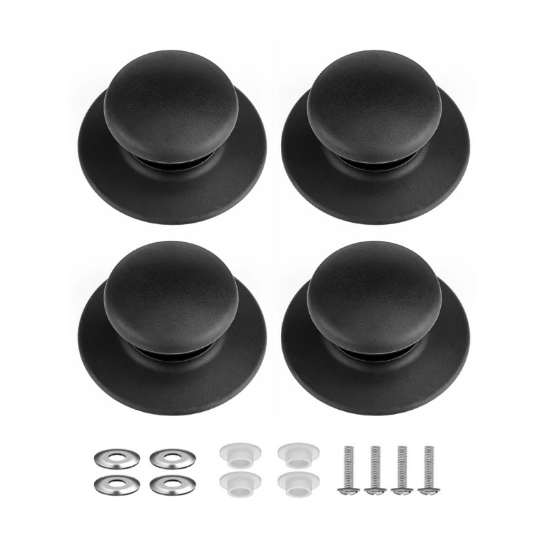 4pcs Replacements Pan Lid Knobs Suitable for Different Cookware Daily Use