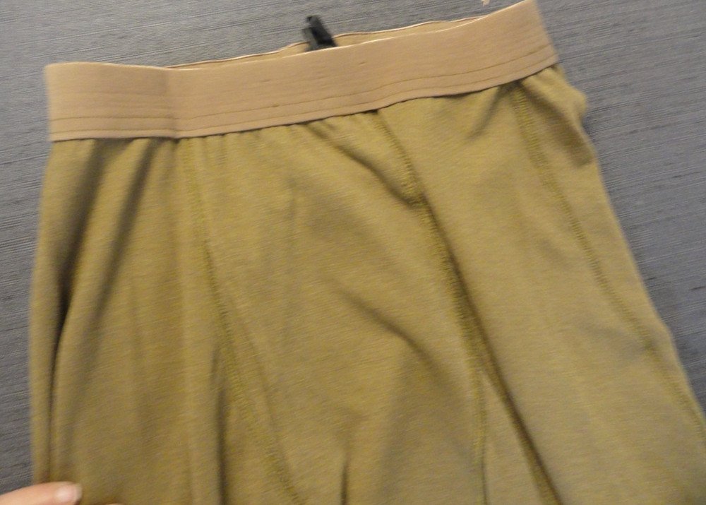 SPECIAL FORCES PCU LEVEL 1 COLD WEATHER BASE LAYER COYOTE BROWN PANTS MEDIUM
