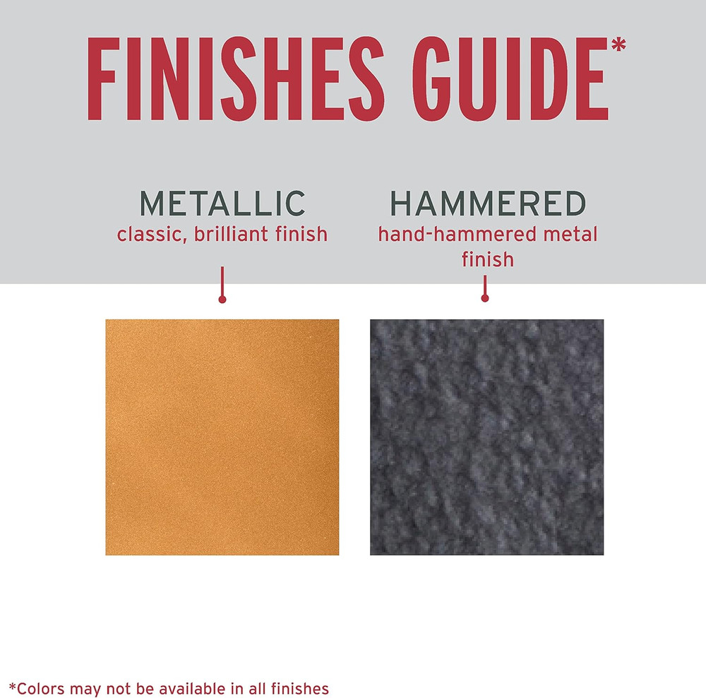 7215502 Stops Rust Hammered Finish Brush Paint, Quart, Black