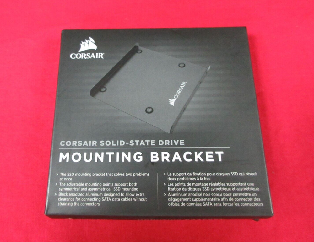 NEW! CORSAIR SOLID STATE DRIVE MOUNTING BRACKET CSSD-BRKT1