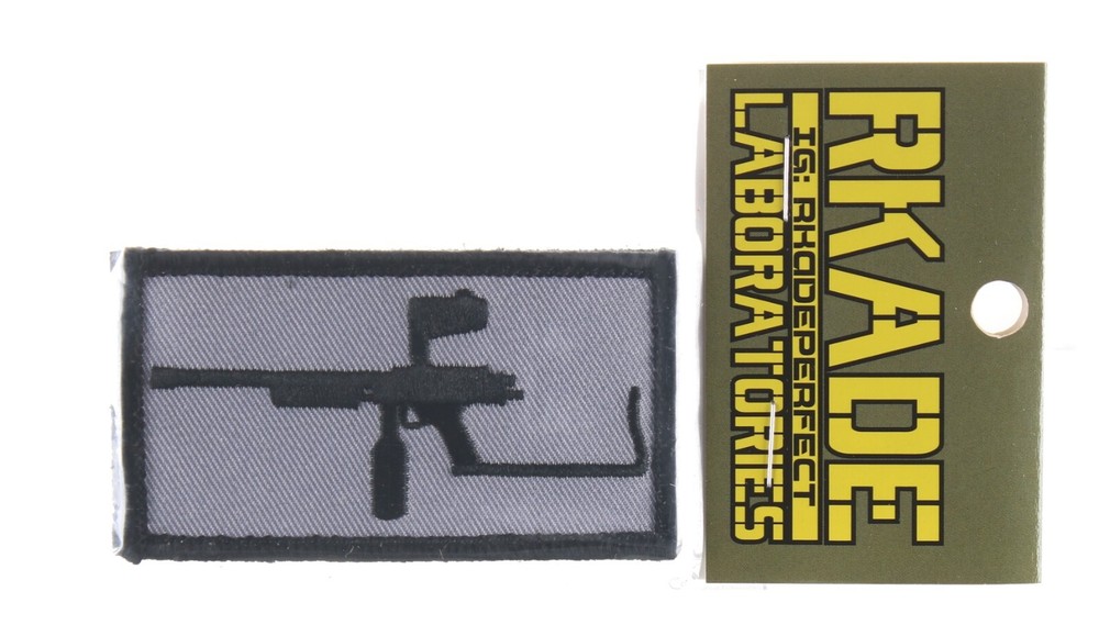 RKADE RKADELABS AUTOCOCKER PUMP SNIPER PATCH PAINTBALL 3.5" x 1.5" HOOK LOOP
