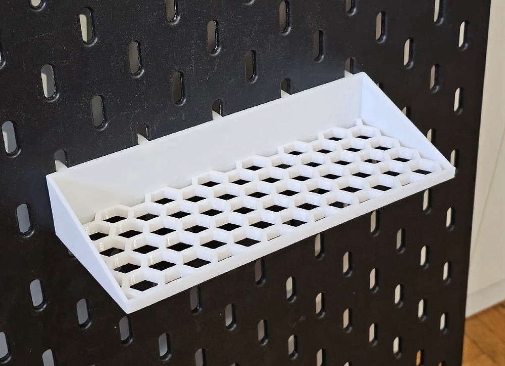 Skadis Compatible Screwdriver Holder Organizer | Pegboard Tool Rack | 3D Printed