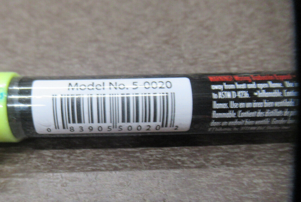 KT INDUSTRIES 5-0020 YELLOW PAINT MARKER