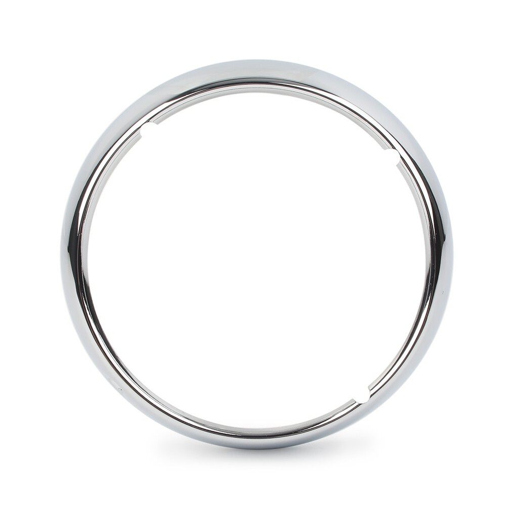 Motorcycle 7" Chrome Headlight Trim Ring Bezel For Harley Touring Electra Glide