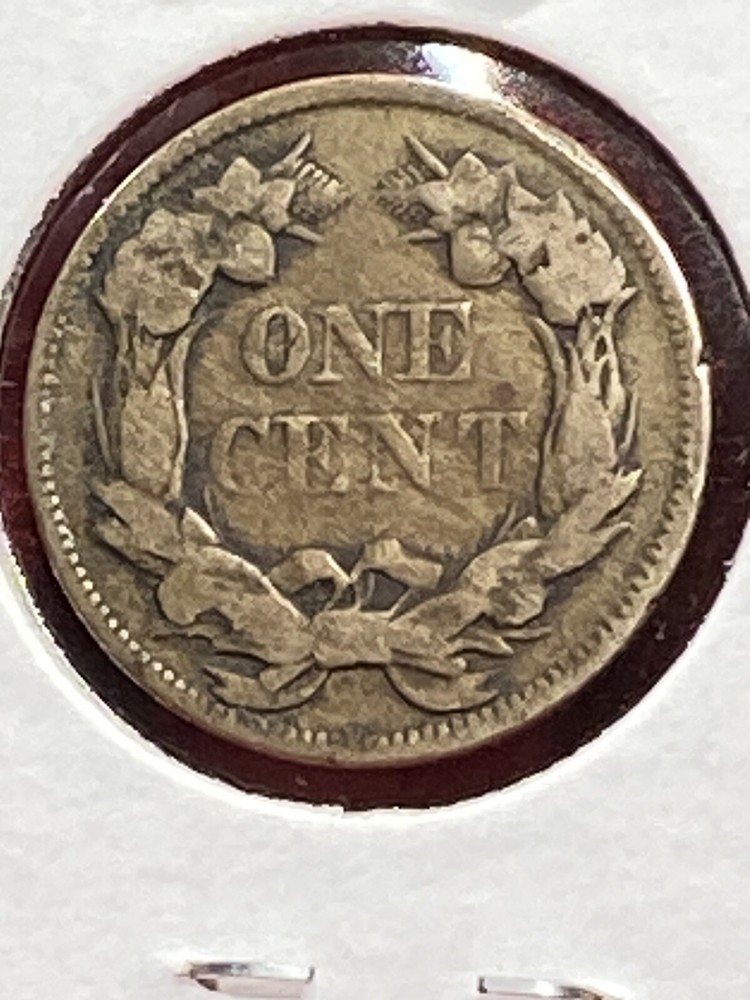 1857 Flying Eagle Cent Penny Circulated Condition