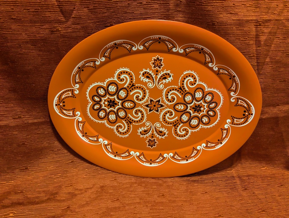 Bandana Patterned Platter