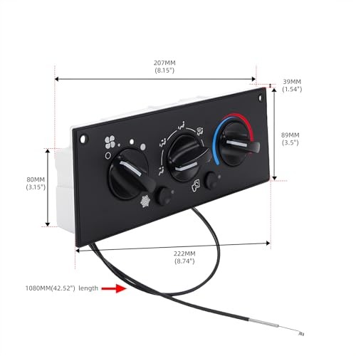Front AC Heater Climate Control Module Compatible with 2002-2006 599-5511