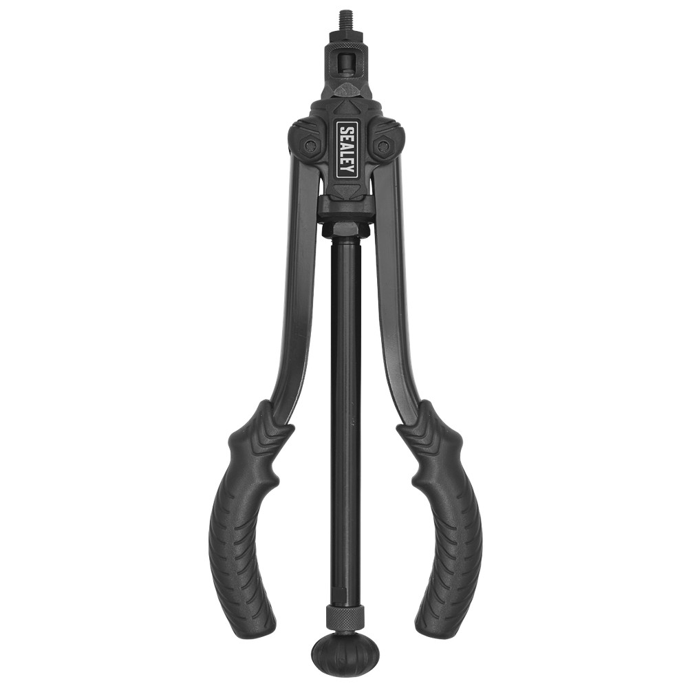 Sealey Medium Arm Quick Release Mechanism Threaded Nut Riveter Black AK3988