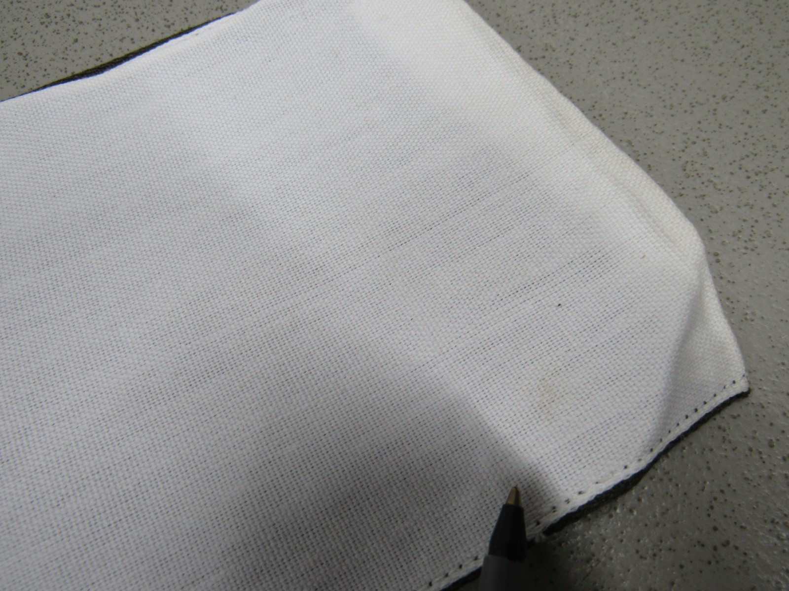 West German Red Cross Armband Cloth OD White Reversible Medic 1960s NOS