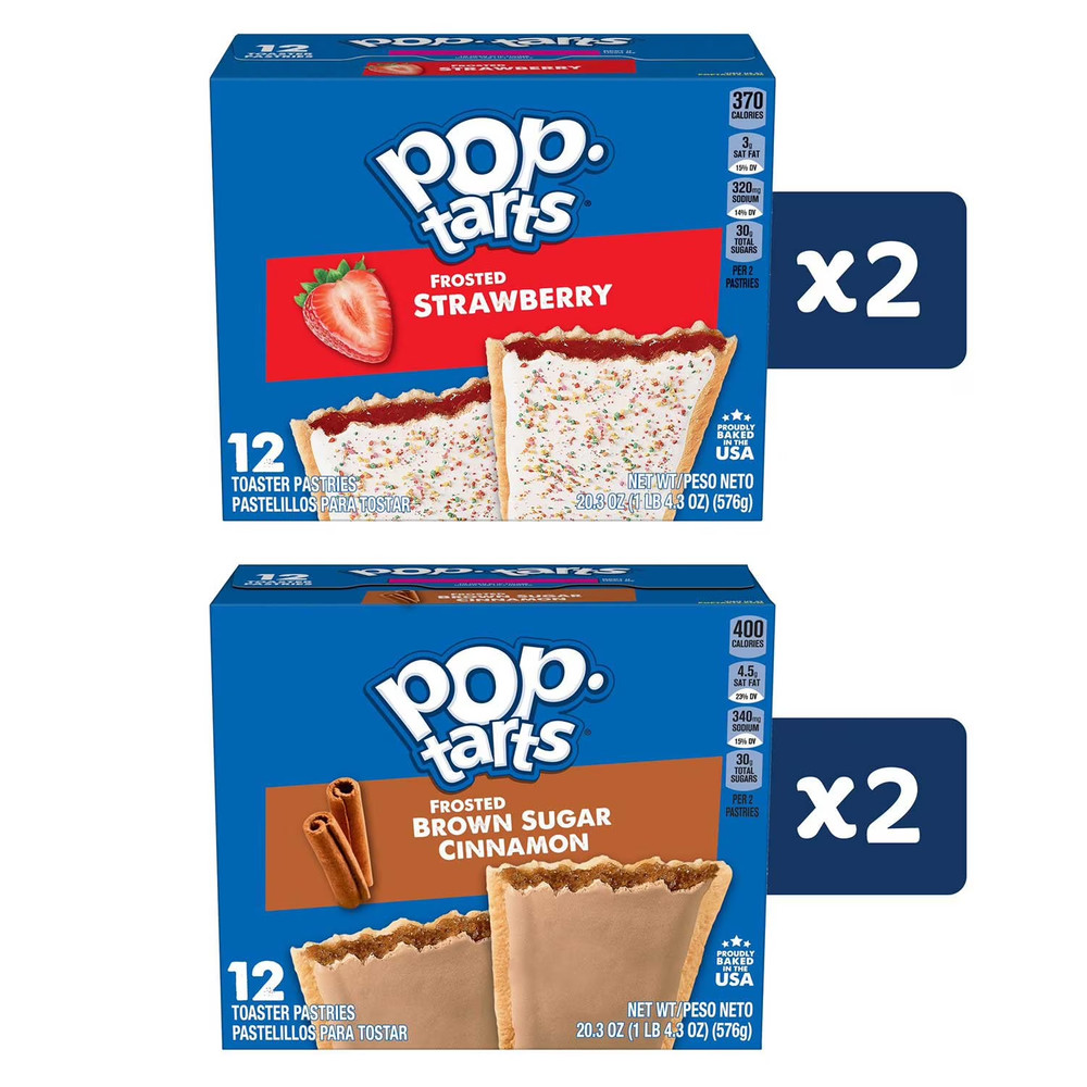 Pop-Tarts Frosted Variety Pack, 48 ct.