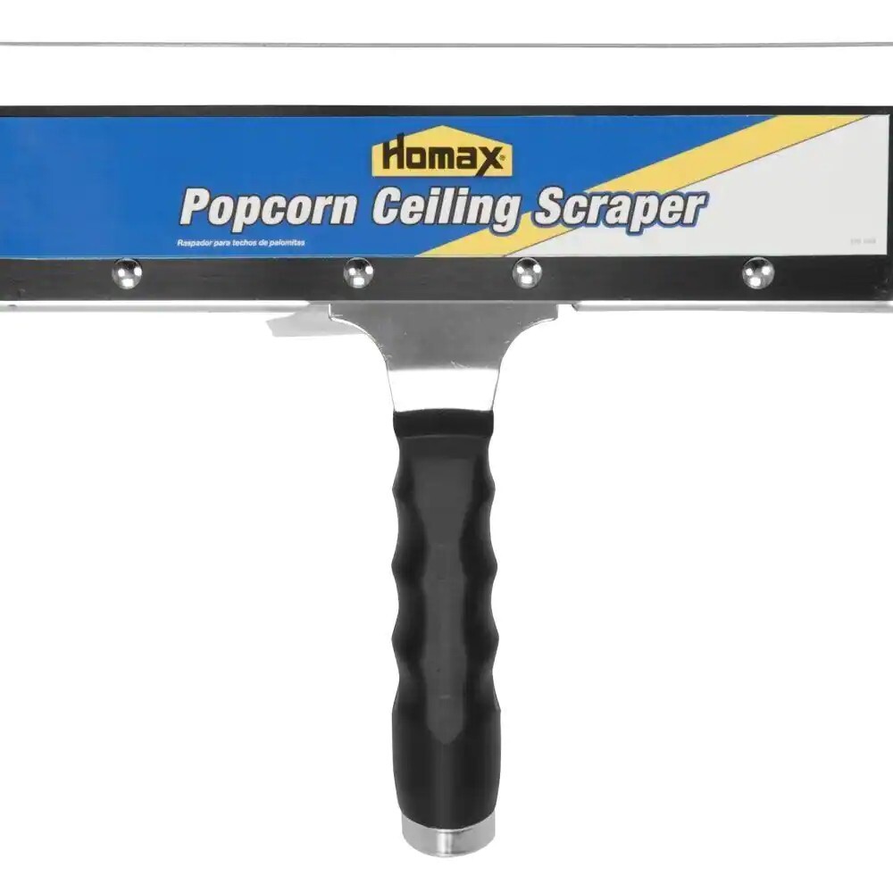 Ceiling Texture Scraper for Popcorn Ceiling Removal 12-Inch Metal Blade
