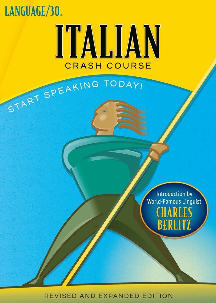 Italian Crash Course by LANGUAGE/30 (2 CDs) *NEW in BOX!*
