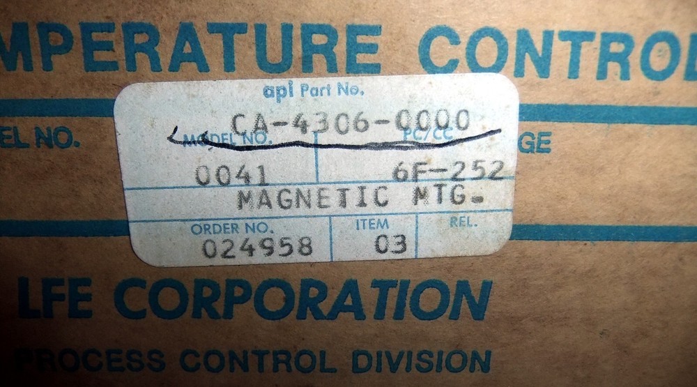 LFE CA-4306-0000 Digital Panel Meter