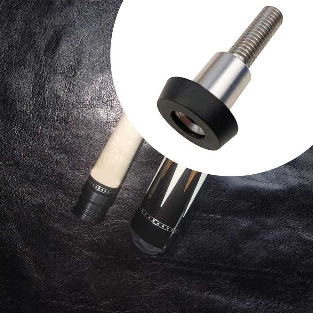 Billiard Cue Extension Plug Billiard Back Plug Screw Training Protective New