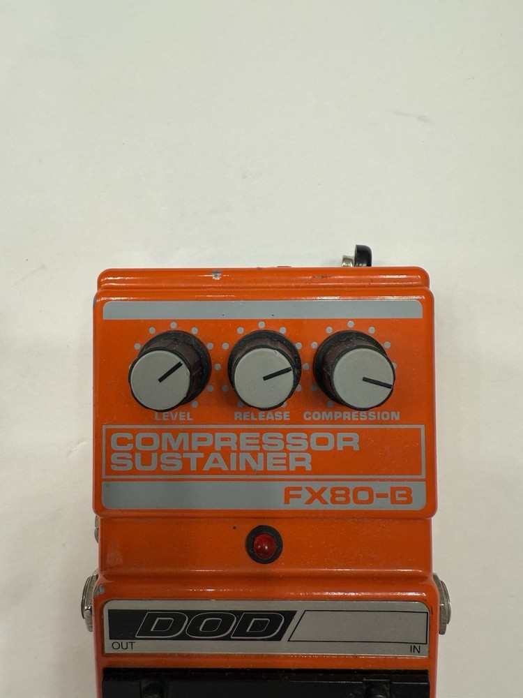 DOD Digitech FX80B Compressor Sustainer Vintage Guitar Effect Pedal
