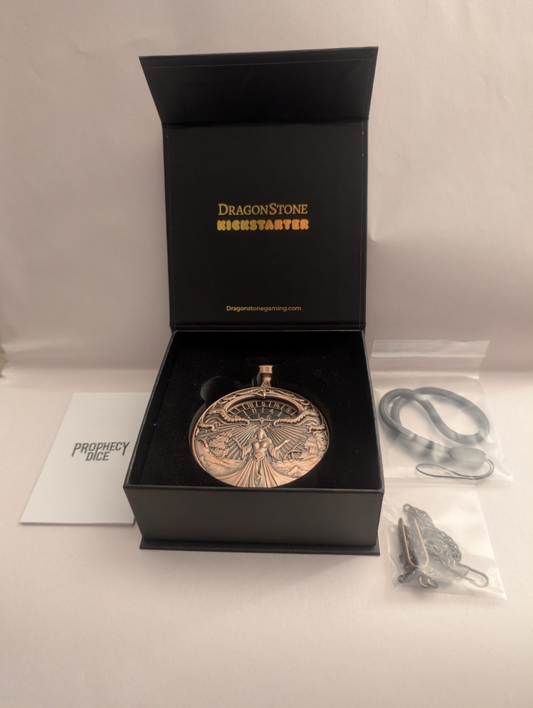 Dragonstone Prophecy Dice Kickstarter Edition - Sunset Copper