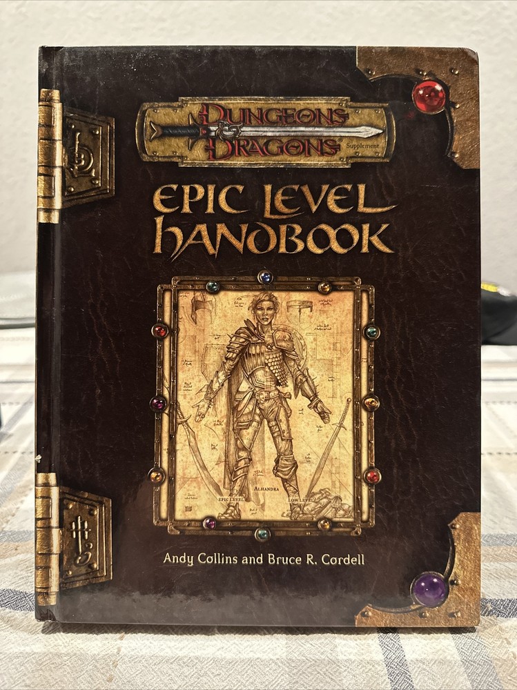 Dungeons & Dragons Epic Level Handbook AWESOME Condition V.3.5