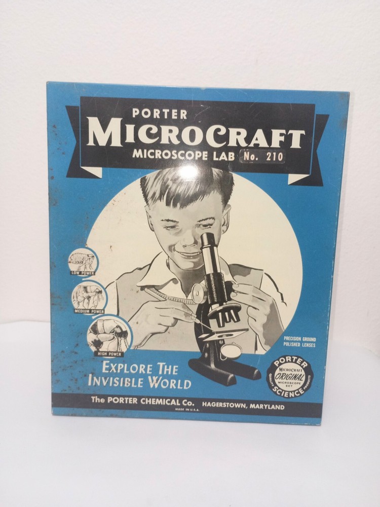 Porter Microcraft Microscope Lab No. 210
