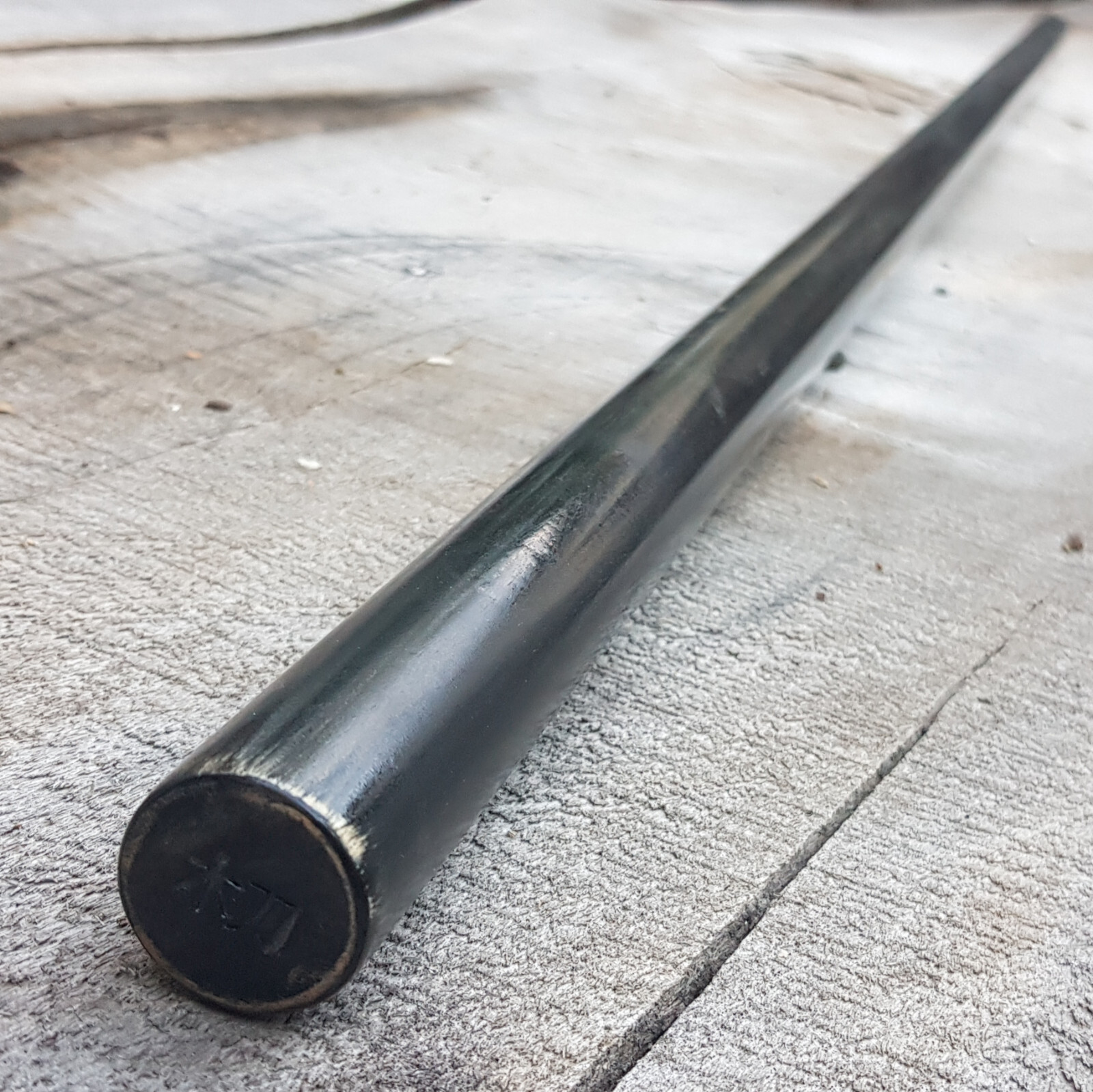 Wooden training Jo staff for aikido jodo kobudo 150 cm (59") - European Hornbeam