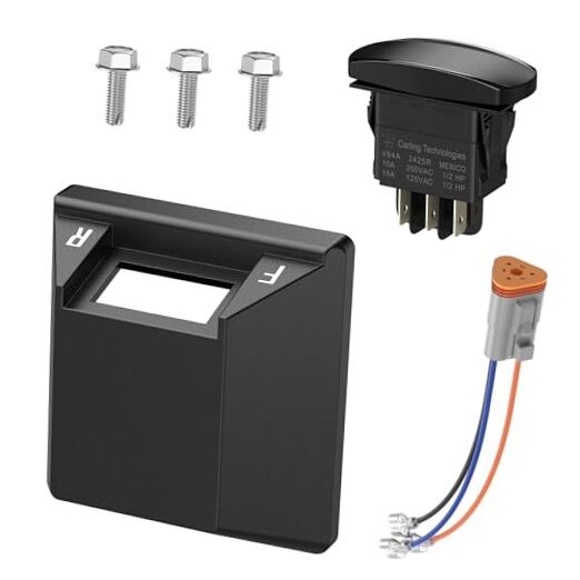 Golf Cart Forward Reverse Rocker Switch Forward Reverse Switch Kit with Wire
