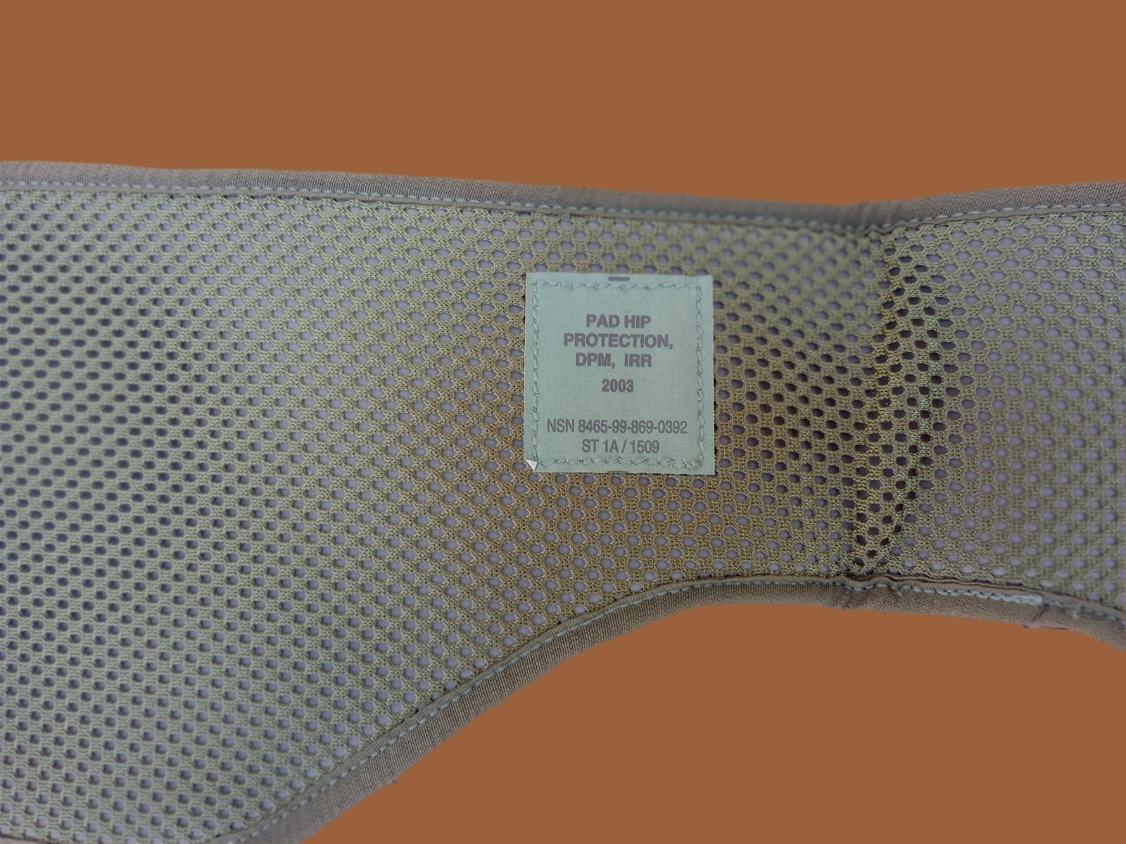 British Military Army Issue Hip Pad DPM Camouflage PLCE Hip Back Protection