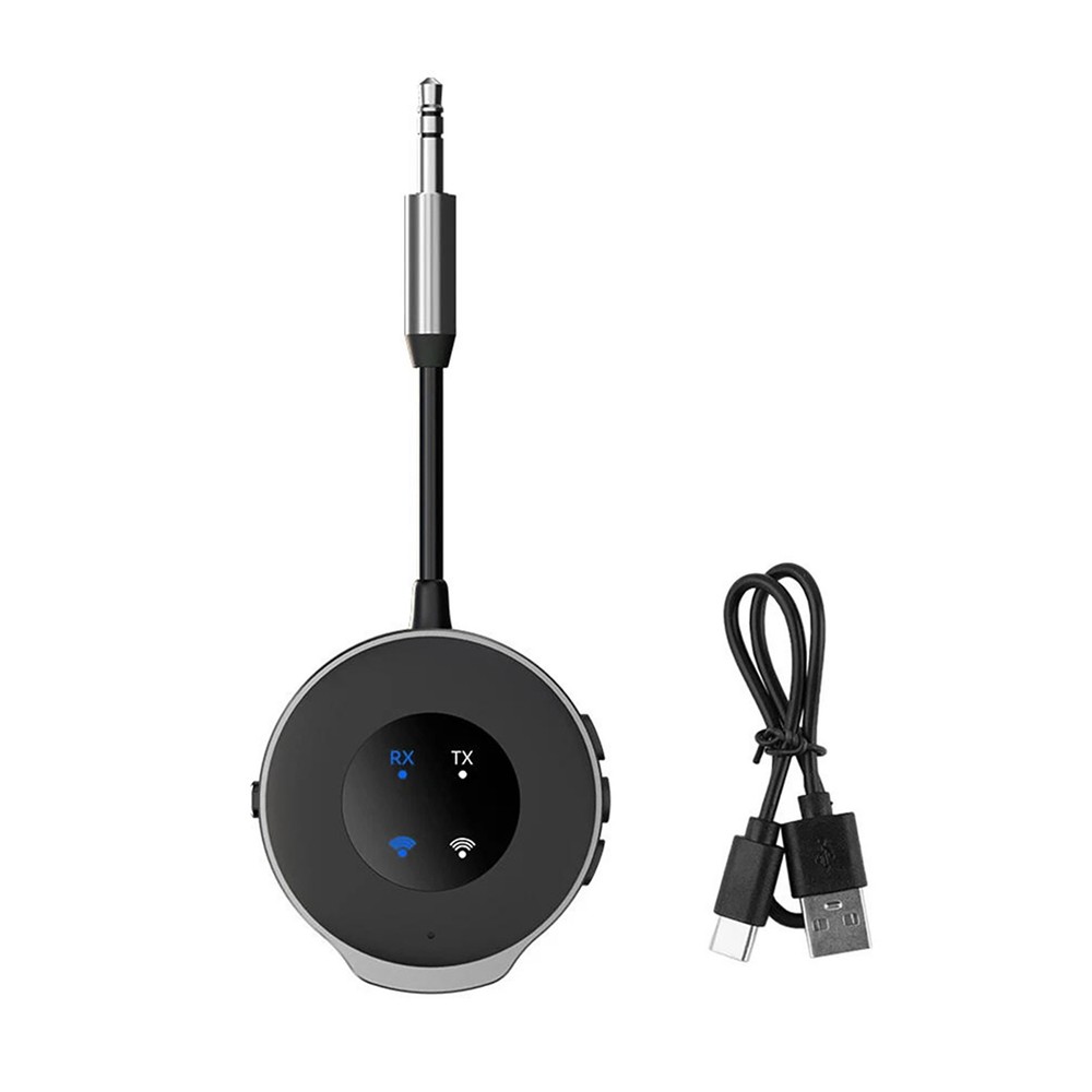 New Bluetooth 5.3 Wireless Transmitter Receiver Car Aux Audio Adapter 3.5mm