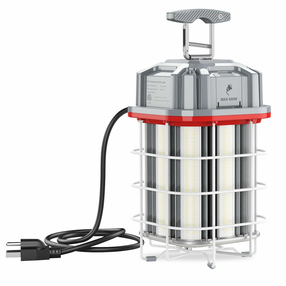 LED Construction Work Light Daylight Temporary Jobsite Workshop Portable 150W