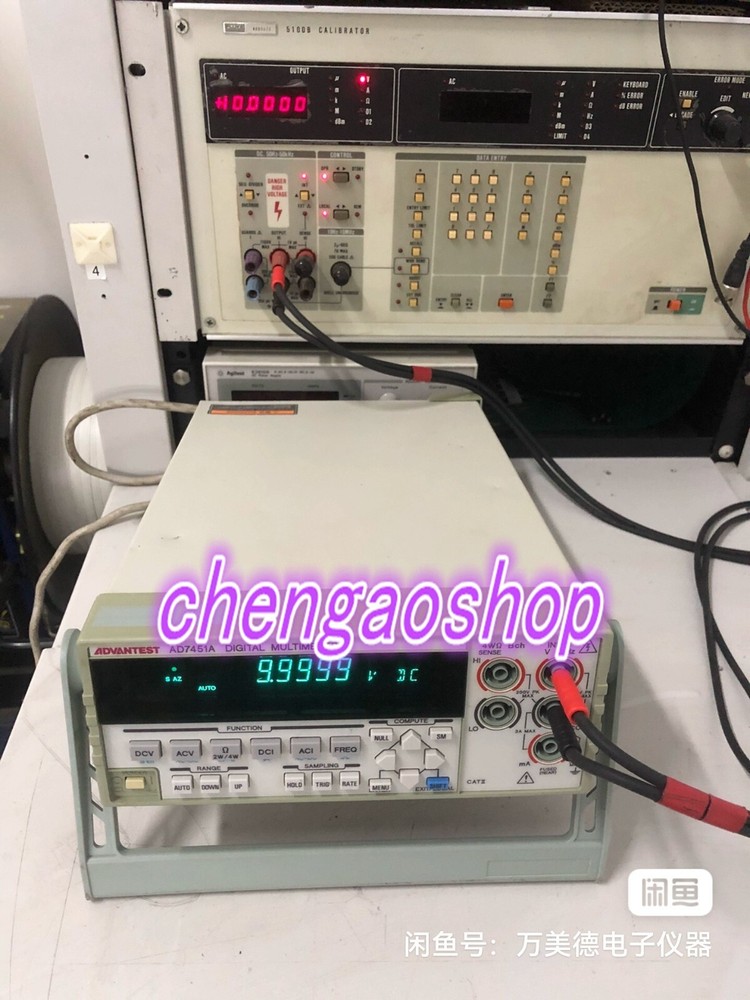 1PC 100% Test Advantest AD7451A Digital Multimeter (Fedex /DHL)#H632CC YD