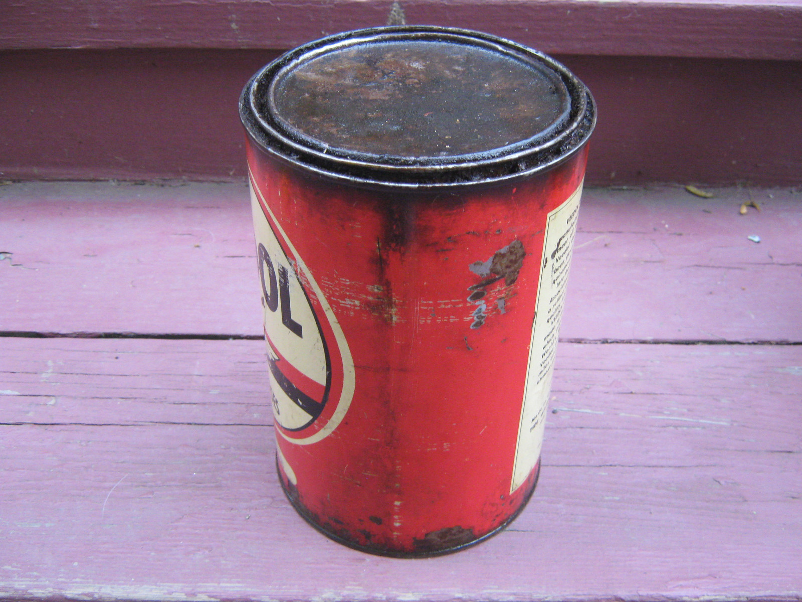 Vintage Veedol Oils & Greases 5 Pound Can