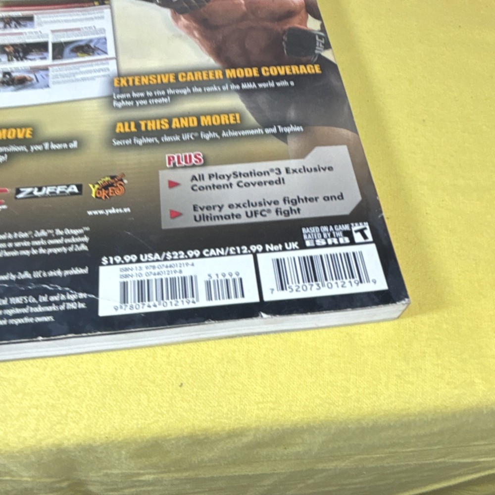BradyGames UFC Undisputed 2010 Strategy Guide Featuring Kimbo Slice