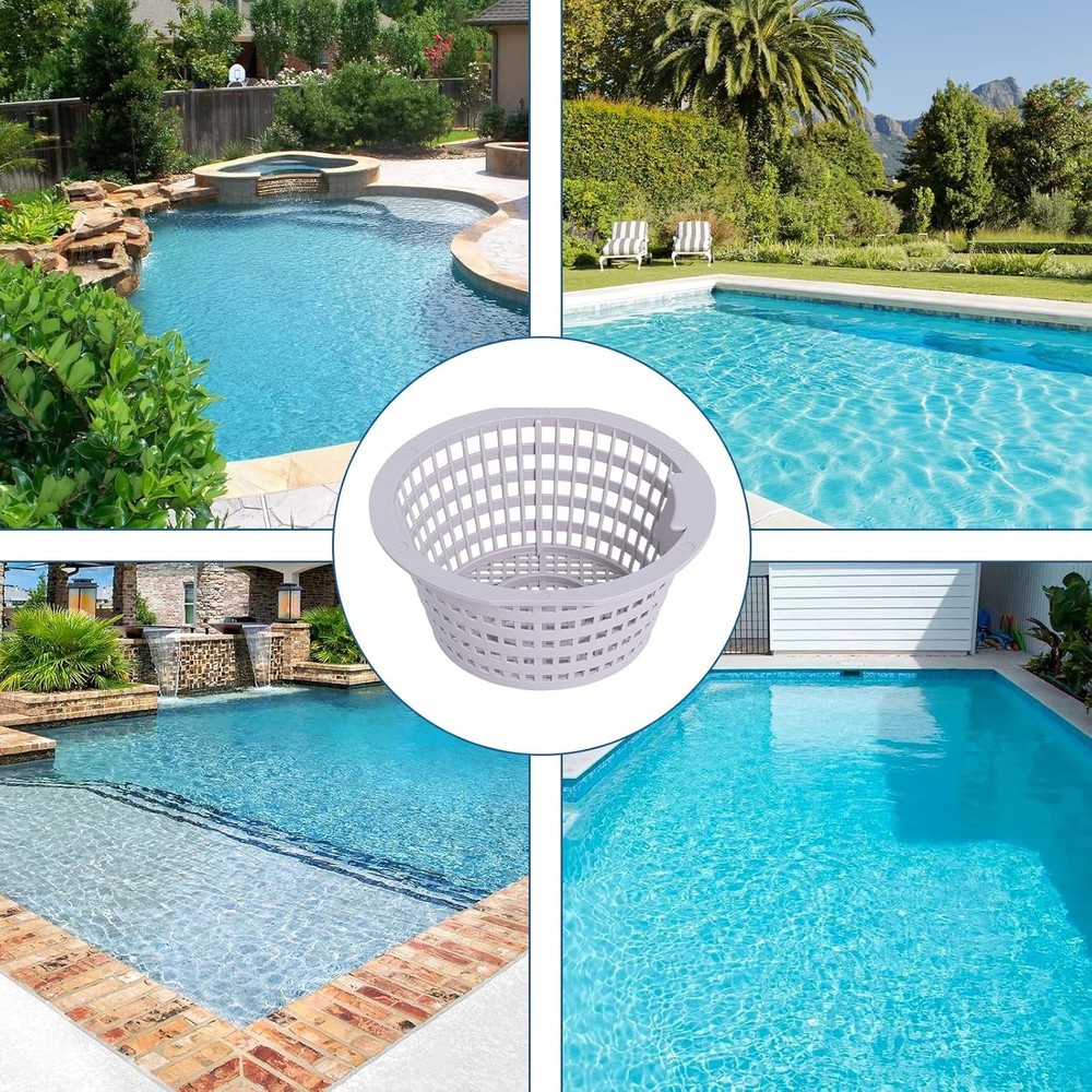 Pool Skimmer Basket Replacement Pack for Swimline Hydrotools 8928 2 Pack