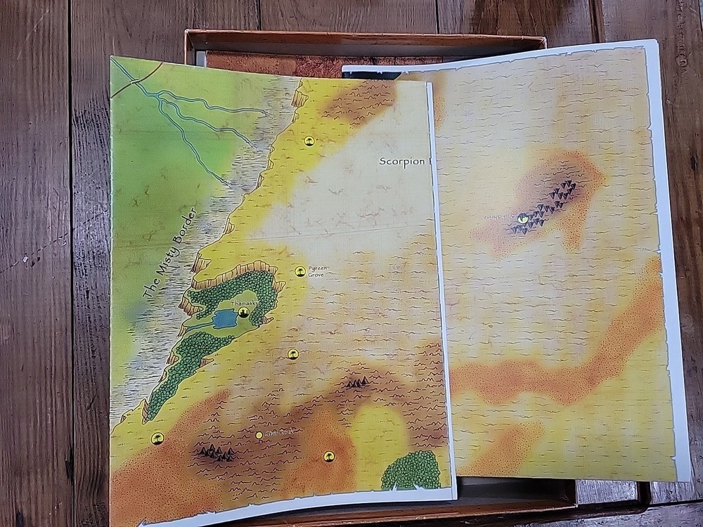 RARE COMPLETE Dark Sun Campaign Setting Expanded Box Set Dungeons & Dragons TSR