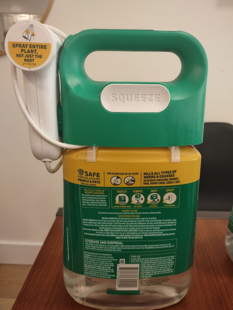 Spruce Weed & Grass Killer eco-friendly herbicide Snap and spray system bundle.