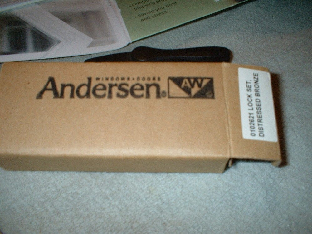 andersen window sash lock estate double hung