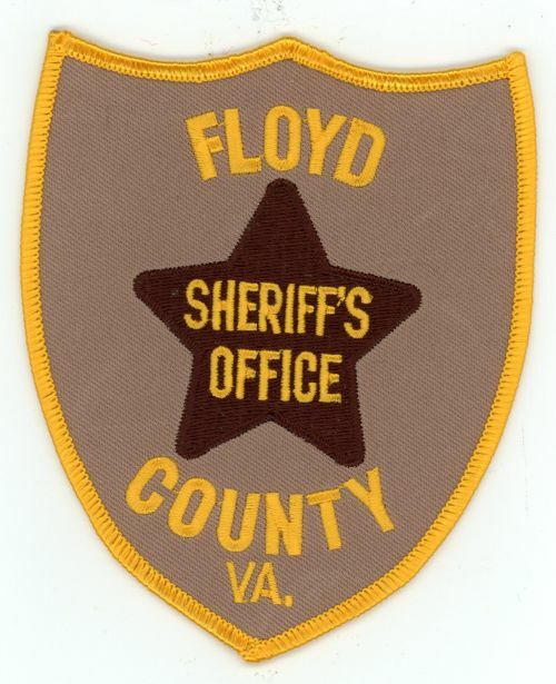 VIRGINIA VA FLOYD COUNTY SHERIFF'S OFFICE NICE SHOULDER PATCH POLICE