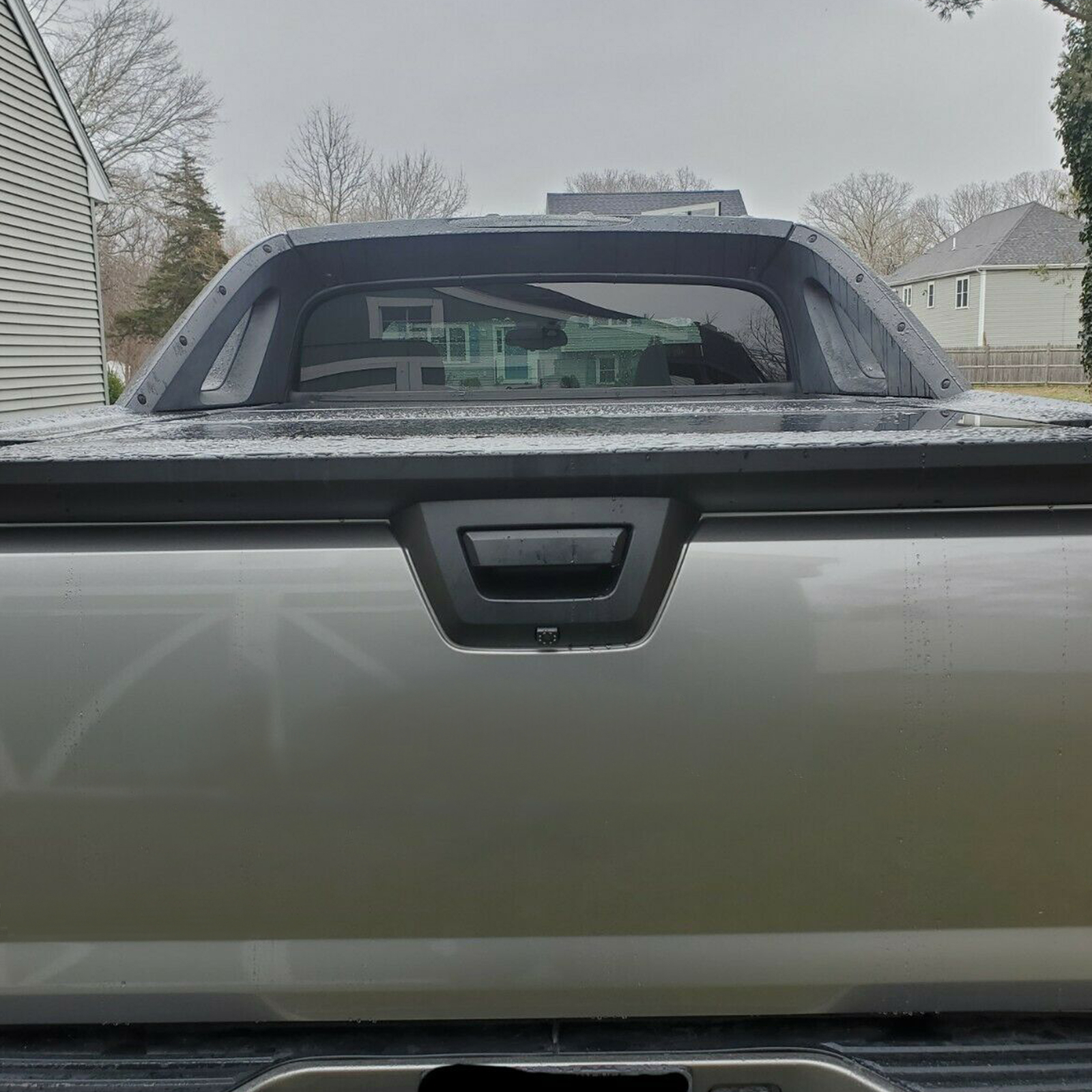 Rear Tailgate Spoiler Molding Trim Cover Molding For 07-13 Avalanche Escalade