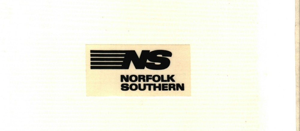NICE NORFORK SOUTHERN RAILROAD COAL MINING STICKER # 1384