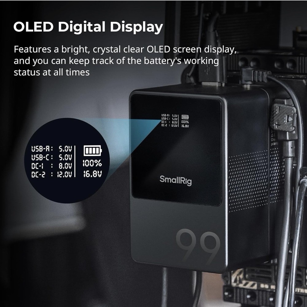 SmallRig VB99 Mini Mount Battery