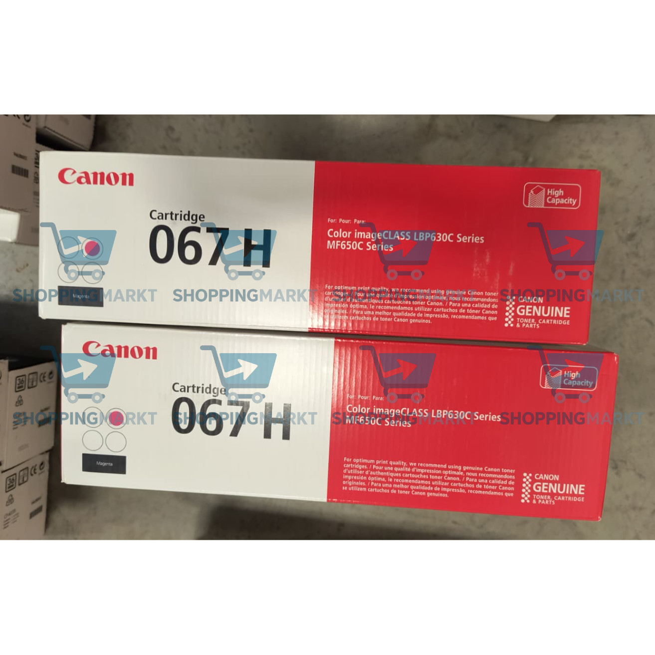 Canon 067H High Yield Toner Cartridge Black, Cyan, Magenta,Yellow 4-Pack Sealed