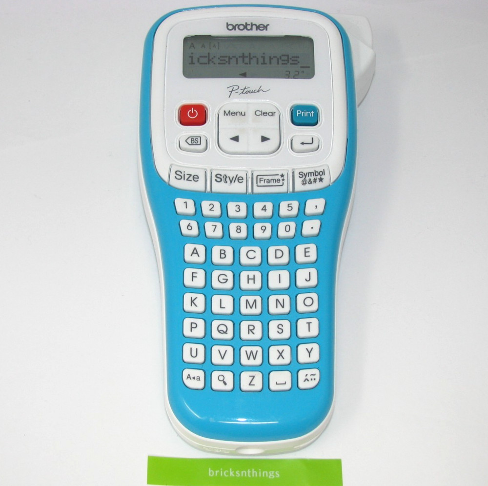 Brother P-Touch PT-H103W Handheld Label Printer Tested