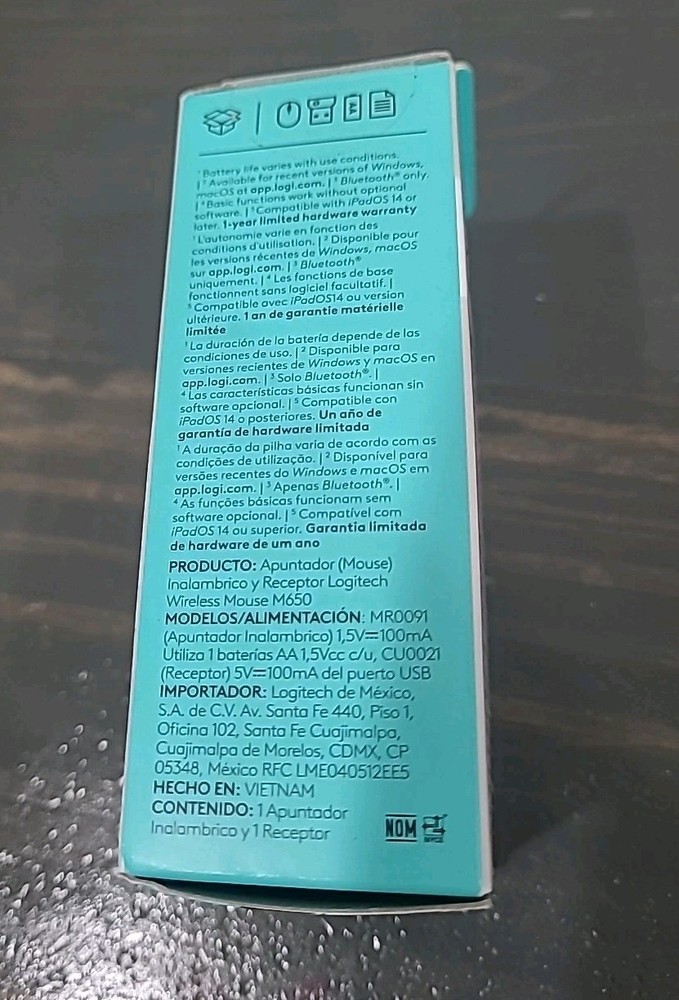 Logitech - Signature M650 Wireless Scroll Mouse with Silent Clicks - Rose L