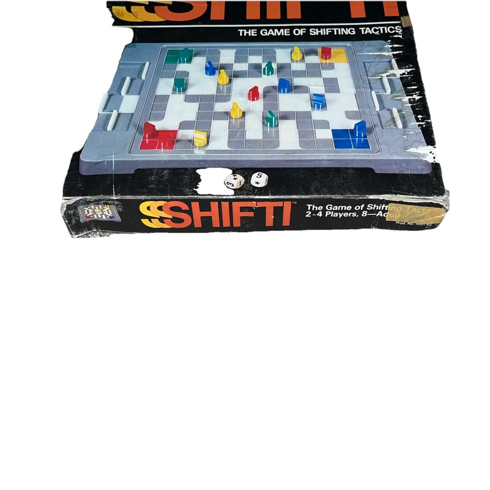 Shifti Orda 1977 Board Game Strategy Shift ( Board And Box Only )