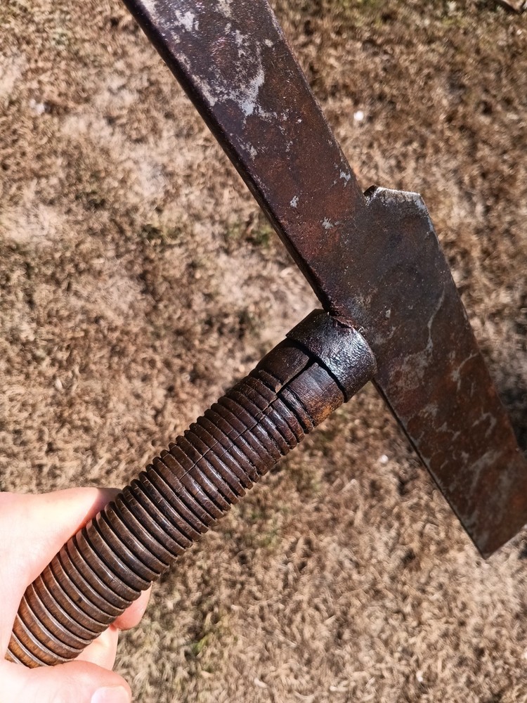 Antique Framing Window Adze Carpentry Hatchet Tool