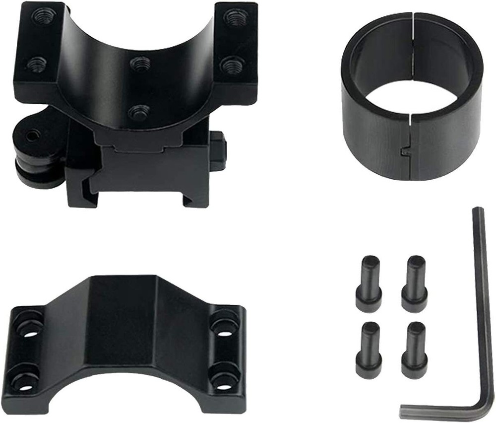 2 X Quick Release Picatinny Scope Light Mount Fit for 30MM & 25.4MM Ring
