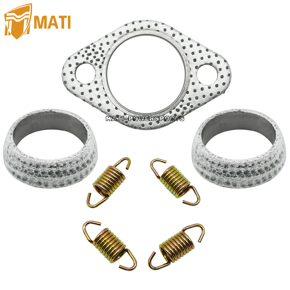 Exhaust Muffler Gasket Seal Spring Rebuild Kit for Polaris Ranger 400 425 500