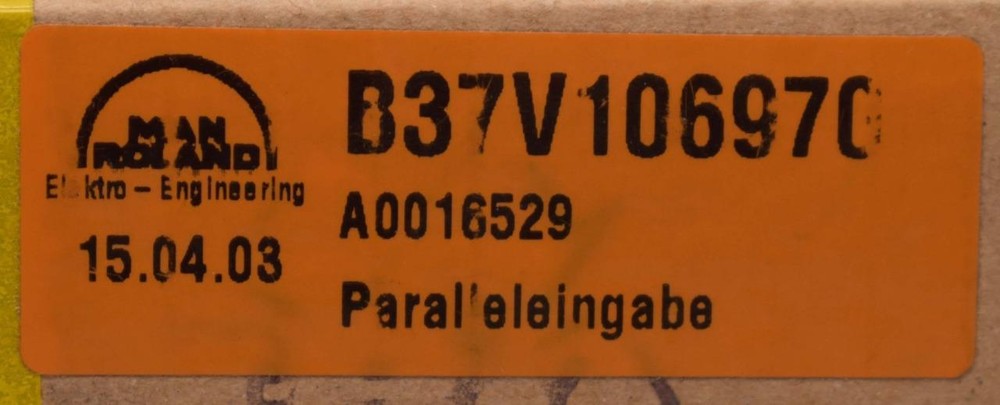 Man Roland B37V106970 Board ++ NEW ++