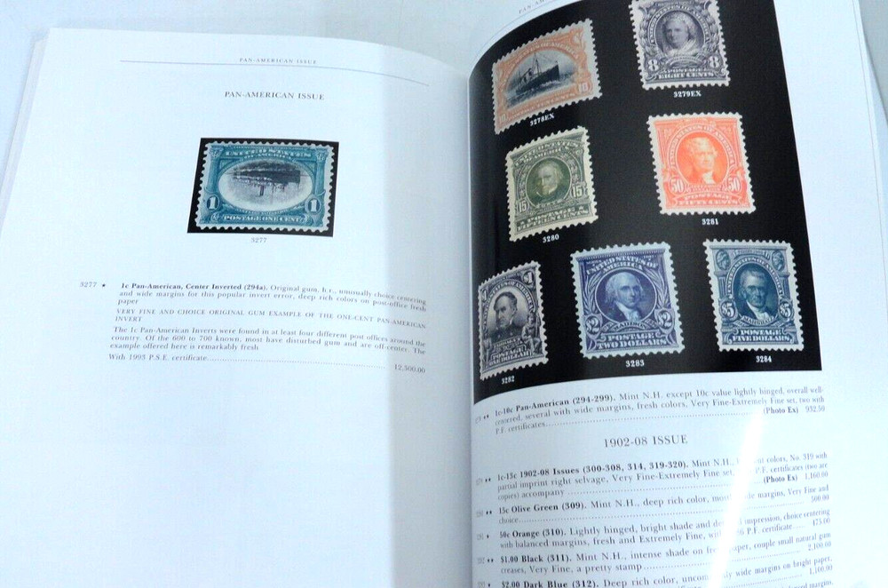 Siegel Stamp Auction Catalog Laila Collection U.S. w Inverted Jenny 2009 #972